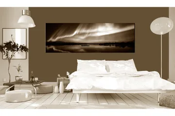 Taulu Lake In Sepia 135x45 - Artgeist sp. z o. o. - Sisustustuotteet - Taulu & taide - Canvas-taulu