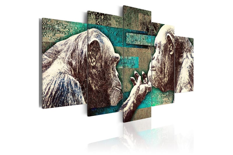 Taulu Learning Of Tenderness 100x50, Artgeist sp. z o. o.