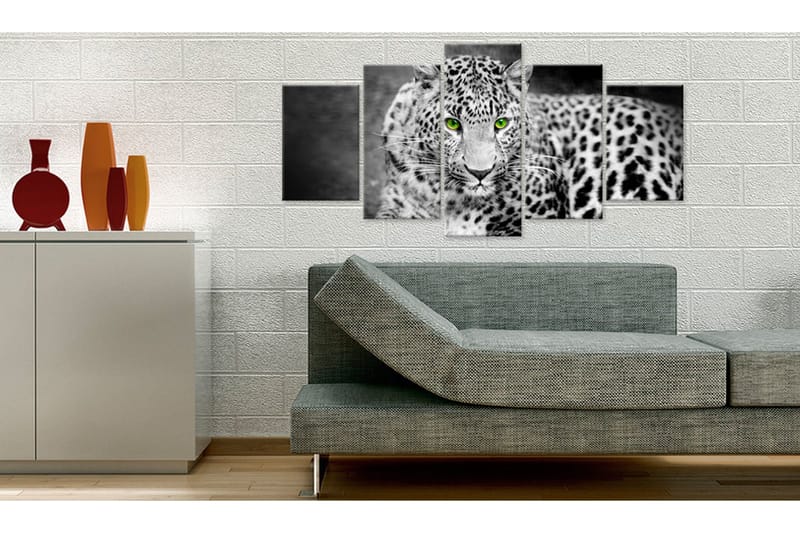 Taulu Leopard Black&White 100x50 - Artgeist sp. z o. o. - Sisustustuotteet - Taulu & taide - Canvas-taulu