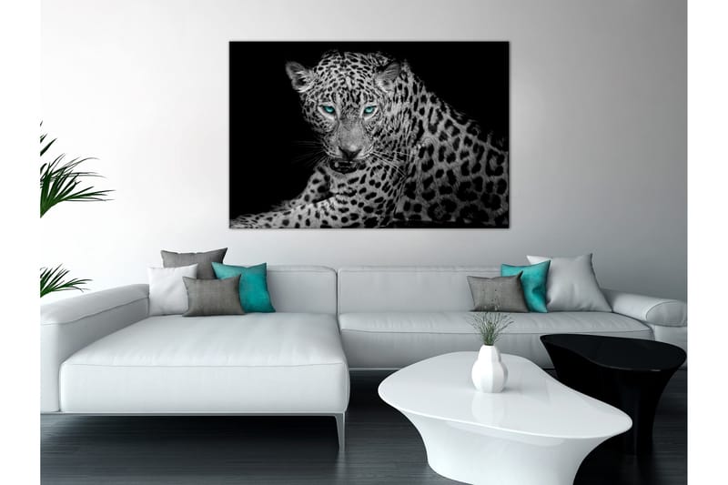 Taulu Leopard Portrait (1 Part) Wide 120x80, Artgeist sp. z o. o.