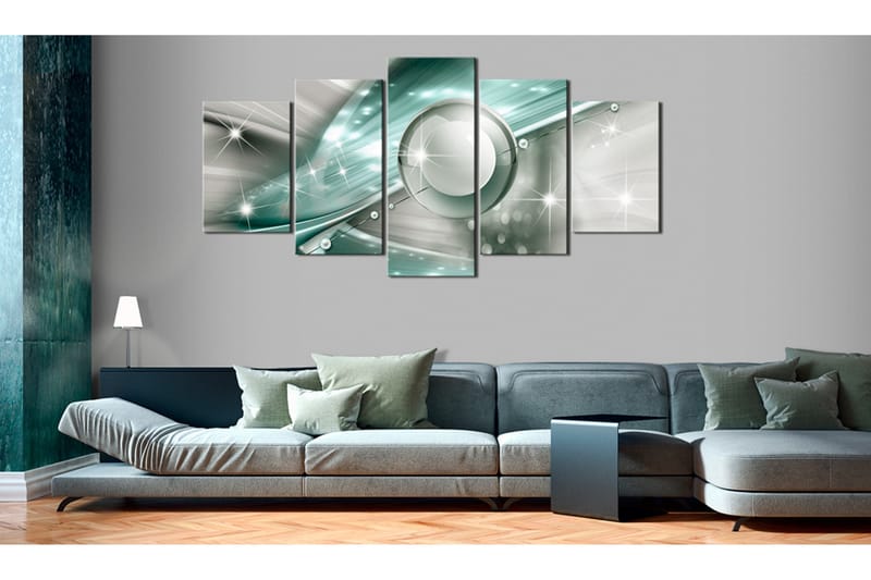 Taulu Light-Blue Flame 200x100 - Artgeist sp. z o. o. - Sisustustuotteet - Taulu & taide - Canvas-taulu