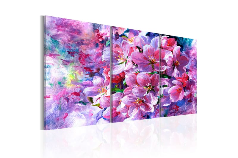 Taulu Lilac Flowers 120x60 - Artgeist sp. z o. o. - Sisustustuotteet - Taulu & taide - Canvas-taulu
