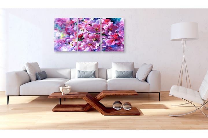 Taulu Lilac Flowers 120x60 - Artgeist sp. z o. o. - Canvas-taulu - Seinäkoristeet