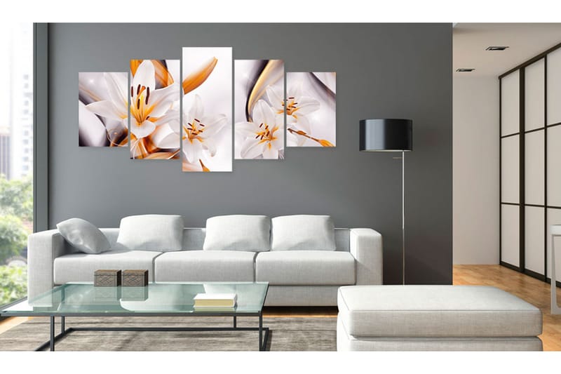Taulu Lilium Regale 200x100 - Artgeist sp. z o. o. - Sisustustuotteet - Taulu & taide - Canvas-taulu