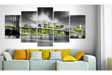 Taulu Lime Soul Of New York 100x50 - Artgeist sp. z o. o. - Sisustustuotteet - Taulu & taide - Canvas-taulu