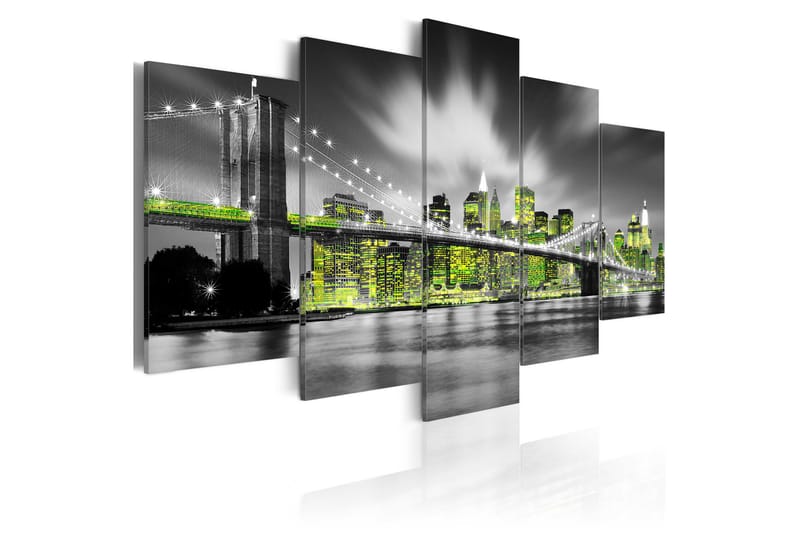 Taulu Lime Soul Of New York 200x100, Artgeist sp. z o. o.