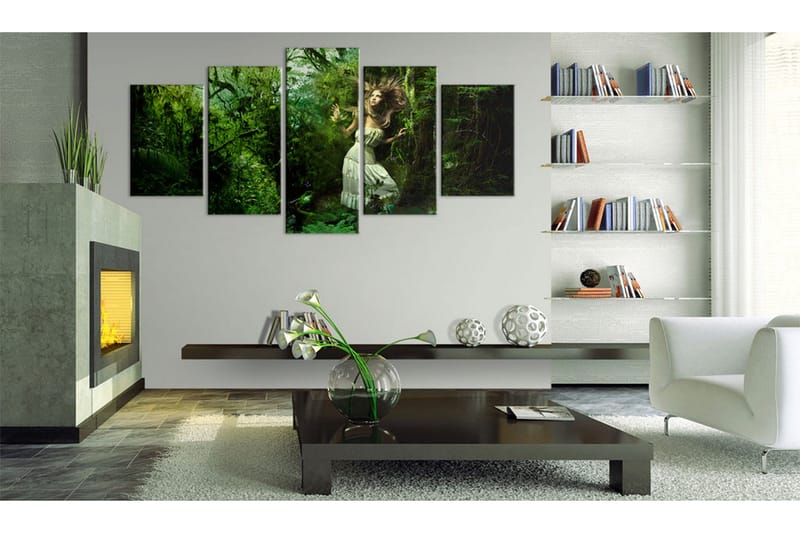 Taulu Lost In Greenery 200x100 - Artgeist sp. z o. o. - Sisustustuotteet - Taulu & taide - Canvas-taulu