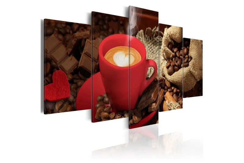 Taulu Love Espresso 100x50, Artgeist sp. z o. o.