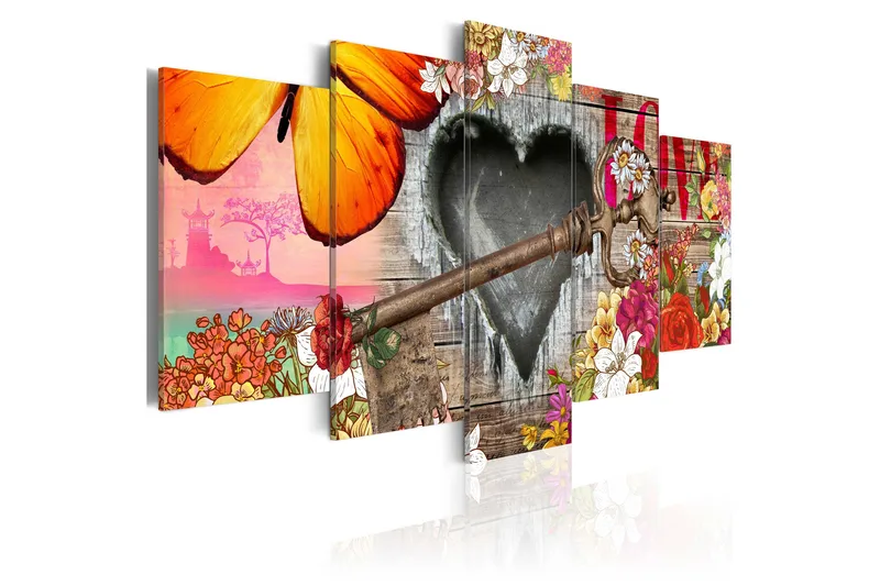 Taulu Love Trailer 100x50, Artgeist sp. z o. o.