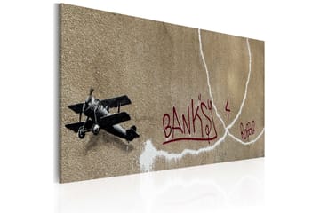 Taulu Love Plane Banksy 60x40