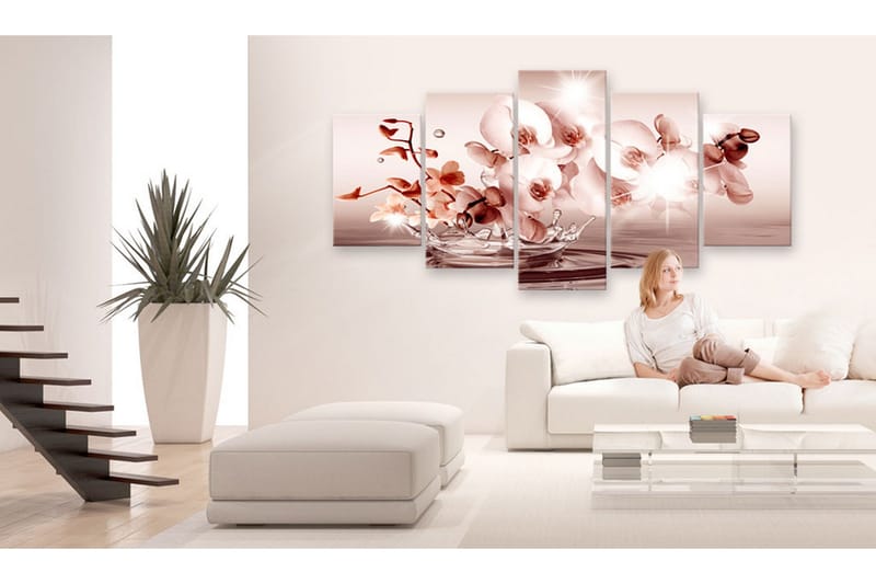 Taulu Lyric Of Orchid 200x100 - Artgeist sp. z o. o. - Sisustustuotteet - Taulu & taide - Canvas-taulu