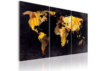 Taulu Maailmankartta Juoksuhiekka 120x60