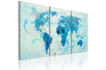 Taulu Maanosat merinä 120x60 - Artgeist sp. z o. o. - Sisustustuotteet - Taulu & taide - Canvas-taulu