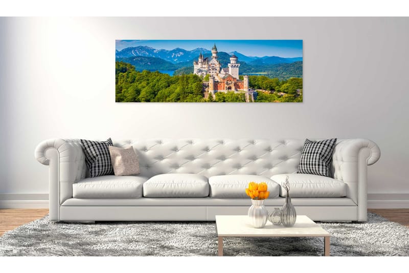 Taulu Magic Places Neuschwanstein Castle 135x45 - Artgeist sp. z o. o. - Sisustustuotteet - Taulu & taide - Canvas-taulu