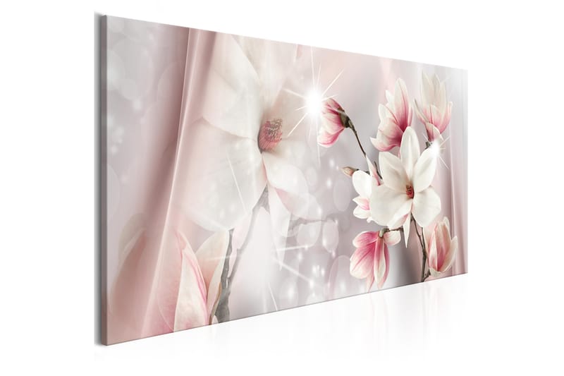 Taulu Magnolia Reflection 1 Part Narrow 120x40 - Artgeist sp. z o. o. - Canvas-taulu - Seinäkoristeet