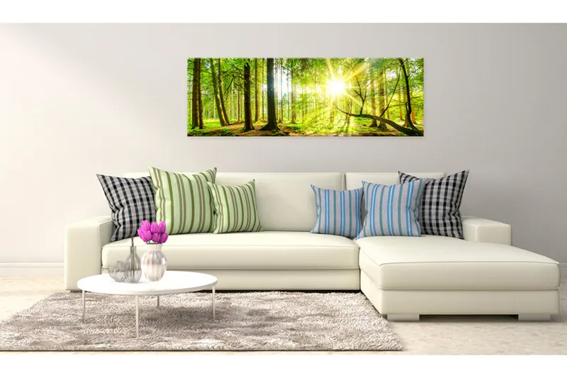 Taulu Majestic Trees 120x40 - Artgeist sp. z o. o. - Sisustustuotteet - Taulu & taide - Canvas-taulu