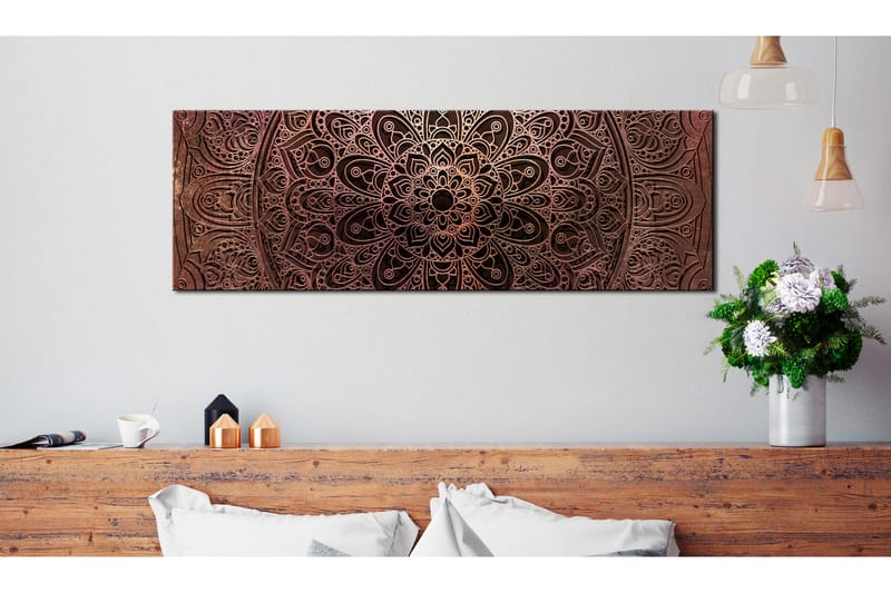 Taulu Mandala Amber Silence 150x50 - Artgeist sp. z o. o. - Sisustustuotteet - Taulu & taide - Canvas-taulu