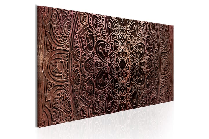 Taulu Mandala Amber Silence 150x50 - Artgeist sp. z o. o. - Seinäkoristeet - Canvas-taulu