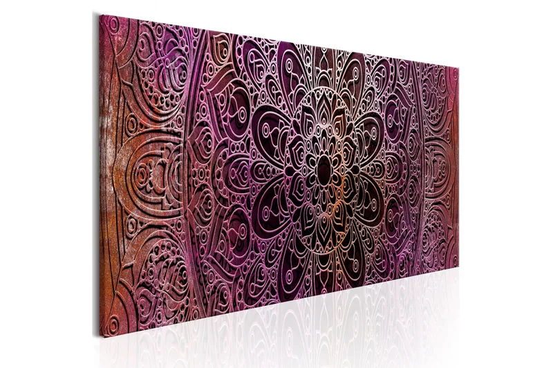 Taulu Mandala Amethyst Energy 135x45 - Artgeist sp. z o. o. - Sisustustuotteet - Taulu & taide - Canvas-taulu