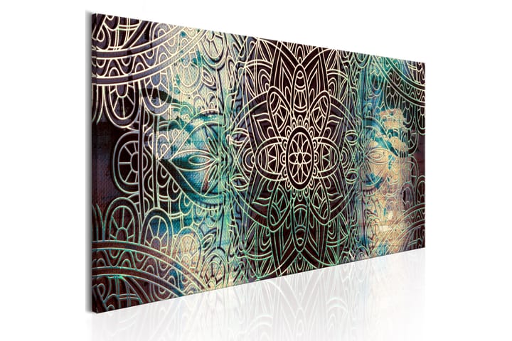Taulu Mandala Knot Of Peace 135x45 - Artgeist sp. z o. o. - Canvas-taulu - Seinäkoristeet