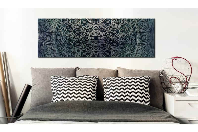 Taulu Mandala Malachite Calm 120x40 - Artgeist sp. z o. o. - Sisustustuotteet - Taulu & taide - Canvas-taulu