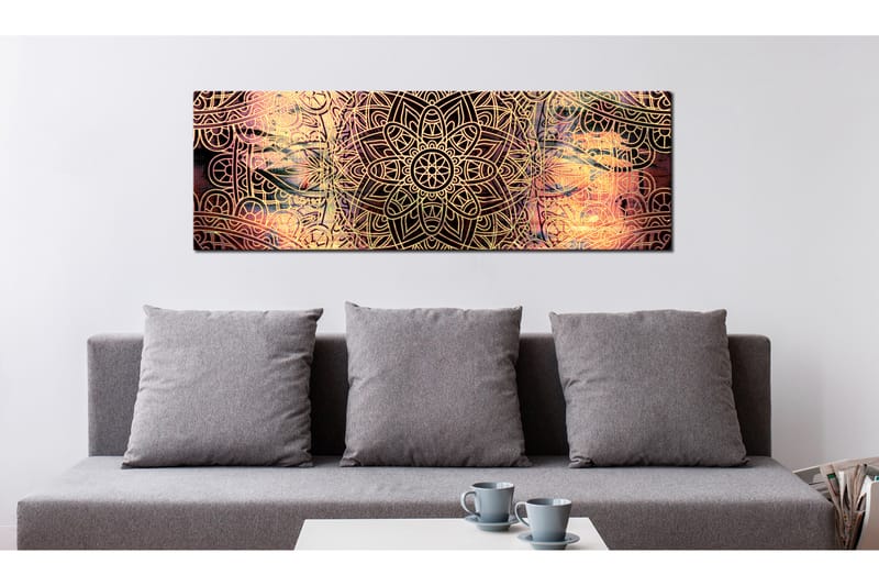 Taulu Mandala Sunny Poetry 150x50 - Artgeist sp. z o. o. - Sisustustuotteet - Taulu & taide - Canvas-taulu