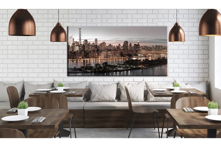 Taulu Manhattan at Twilight 120x60 - Artgeist sp. z o. o. - Canvas-taulu - Seinäkoristeet