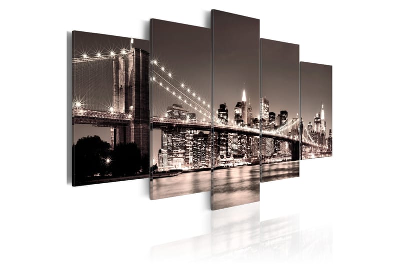 Taulu Manhattan Brooklyn Bridge II 200x100, Artgeist sp. z o. o.