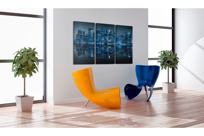 Taulu Manhattan In Blue Shade 60x40 - Artgeist sp. z o. o. - Sisustustuotteet - Taulu & taide - Canvas-taulu
