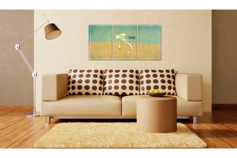 Taulu map: Italy 120x60, Artgeist sp. z o. o.