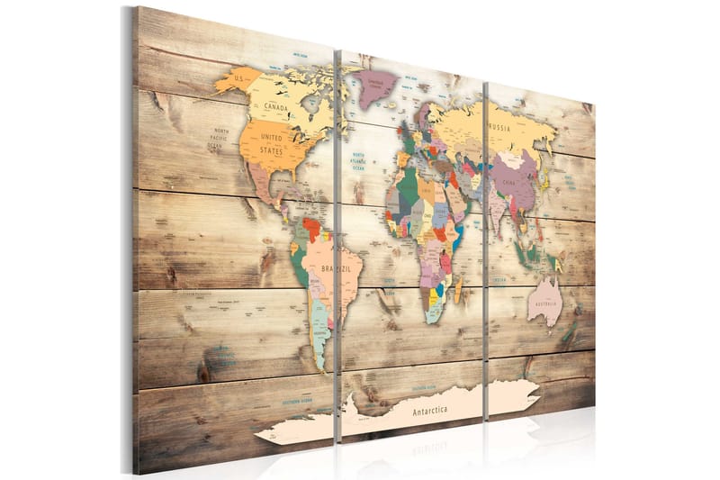 Taulu Map Of Dreams 90x60, Artgeist sp. z o. o.