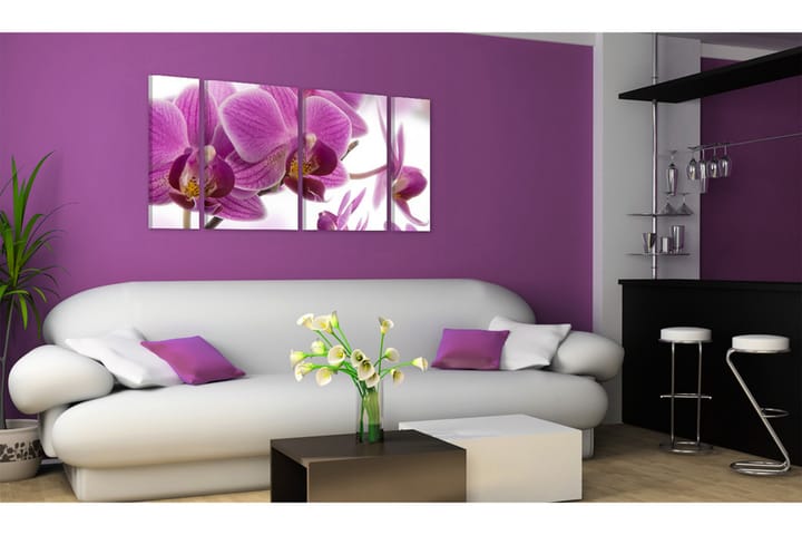 Taulu Marvelous Orchid 120x60 - Artgeist sp. z o. o. - Seinäkoristeet - Canvas-taulu