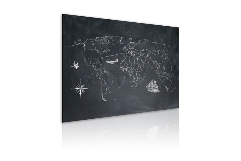 Taulu Matka maailman ympäri 60x40 - Artgeist sp. z o. o. - Sisustustuotteet - Taulu & taide - Canvas-taulu
