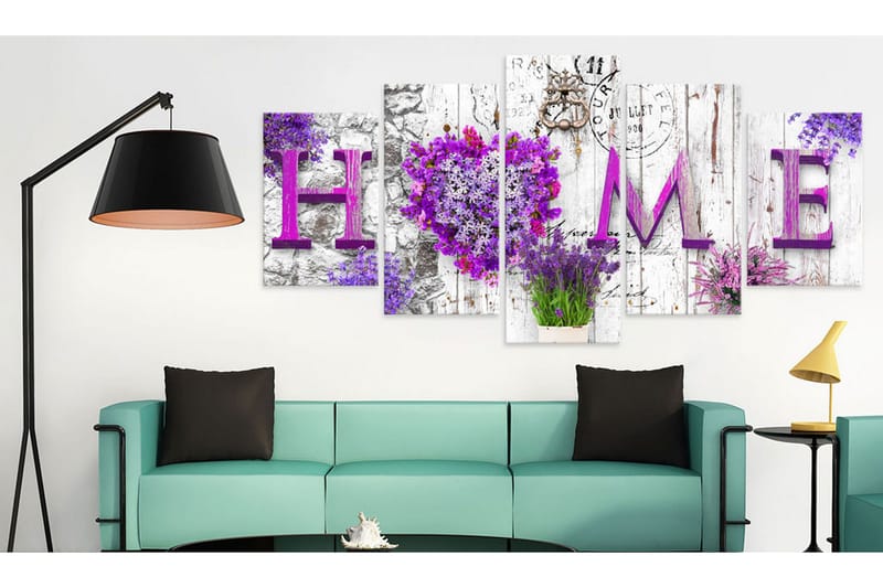 Taulu Mauve Asylum 100x50 - Artgeist sp. z o. o. - Sisustustuotteet - Taulu & taide - Canvas-taulu