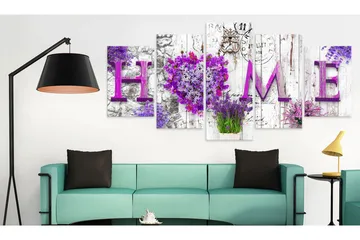 Taulu Mauve Asylum 200x100 - Artgeist sp. z o. o. - Sisustustuotteet - Taulu & taide - Canvas-taulu