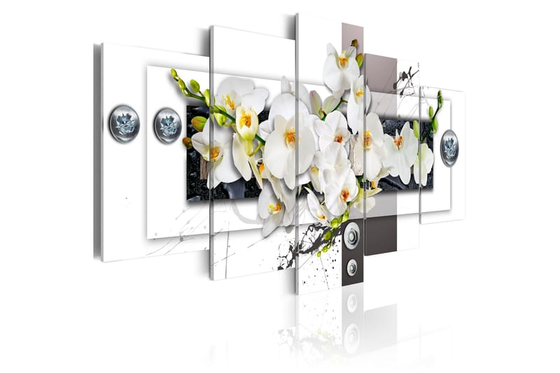 Taulu Mechanical Orchid 100x50, Artgeist sp. z o. o.