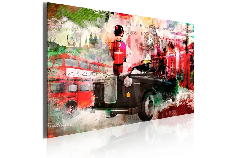 Taulu Memories from London 120x80, Artgeist sp. z o. o.