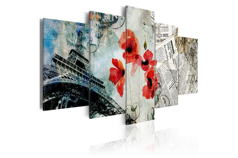 Taulu Memories Of Paris 100x50, Artgeist sp. z o. o.