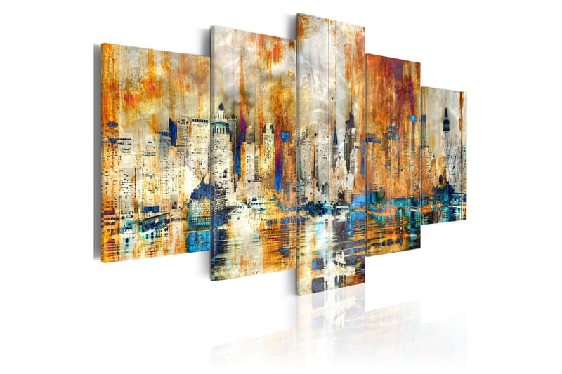 Taulu Memory Of The City 100x50, Artgeist sp. z o. o.