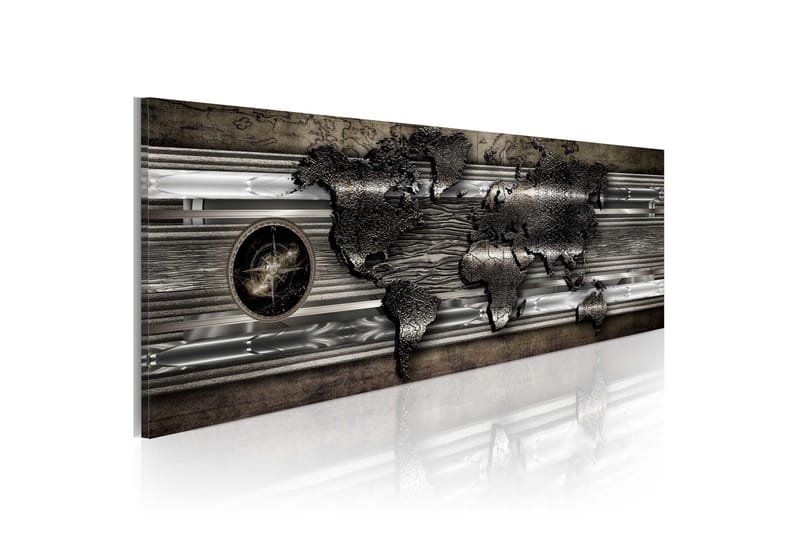 Taulu Metalic Map 150x50, Artgeist sp. z o. o.