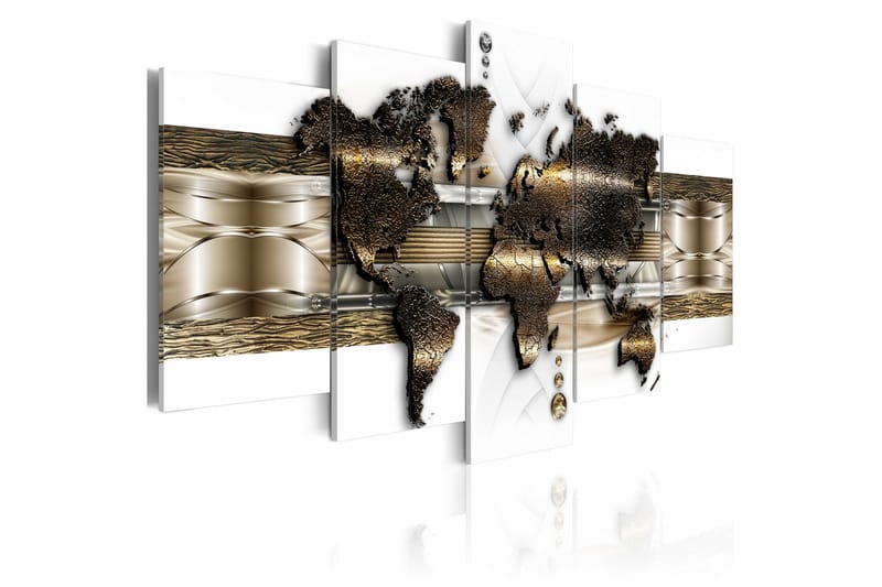 Taulu Metalic World 100x50 - Artgeist sp. z o. o. - Sisustustuotteet - Taulu & taide - Canvas-taulu