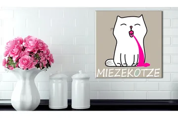Taulu Miezekotze 40x40 - Artgeist sp. z o. o. - Sisustustuotteet - Taulu & taide - Canvas-taulu