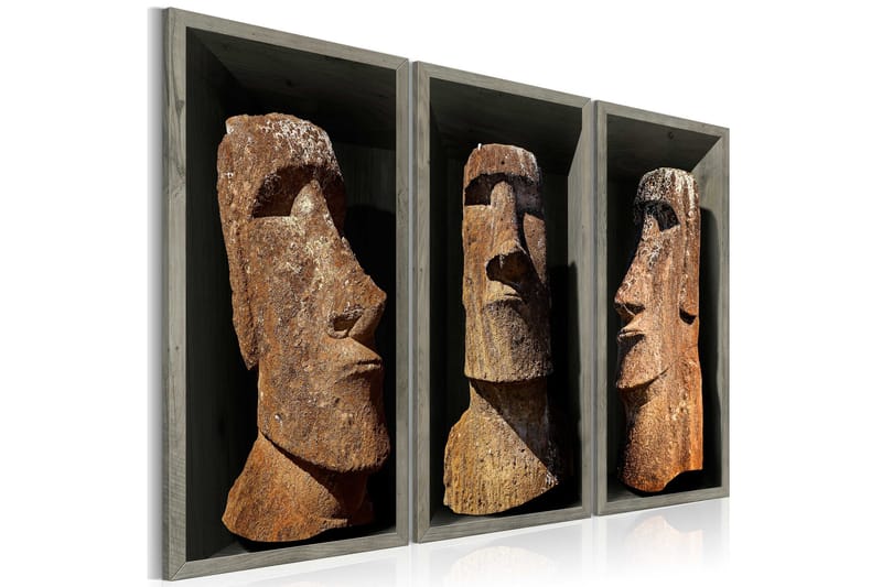 Taulu Moai Easter Island 90x60, Artgeist sp. z o. o.