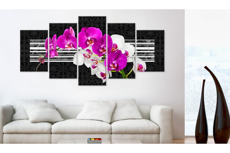 Taulu Modest Orchids 100x50 - Artgeist sp. z o. o. - Sisustustuotteet - Taulu & taide - Canvas-taulu