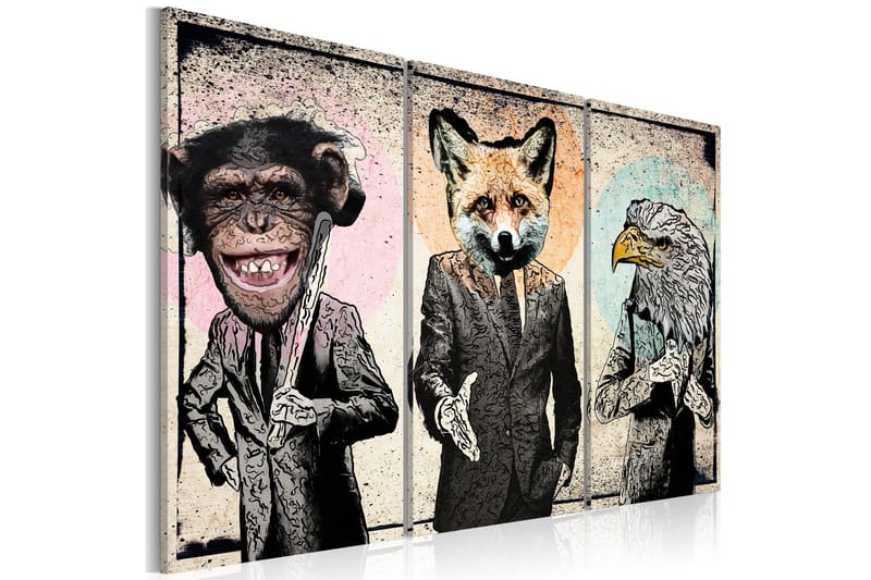 Taulu Monkey Business 120x80, Artgeist sp. z o. o.