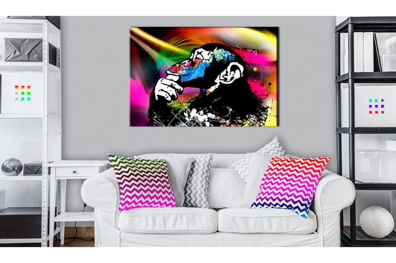 Taulu Monkey Disco 90x60, Artgeist sp. z o. o.