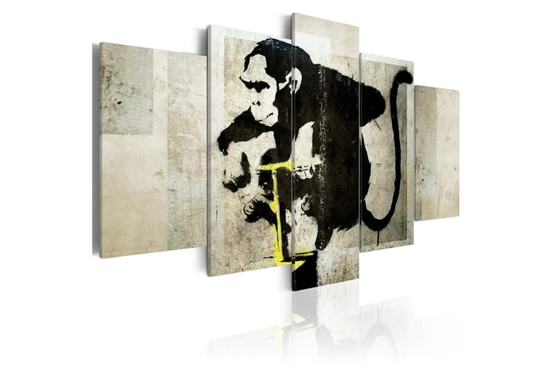 Taulu Monkey Tnt Detonator Banksy 200x100, Artgeist sp. z o. o.