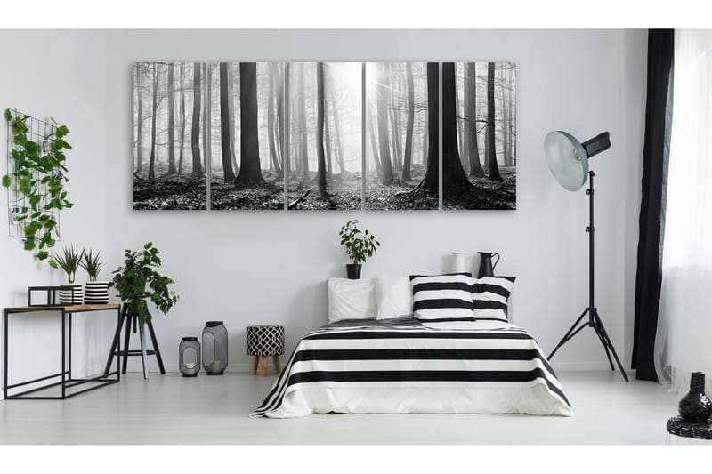 Taulu Monochrome Forest 225x90 - Artgeist sp. z o. o. - Sisustustuotteet - Taulu & taide - Canvas-taulu