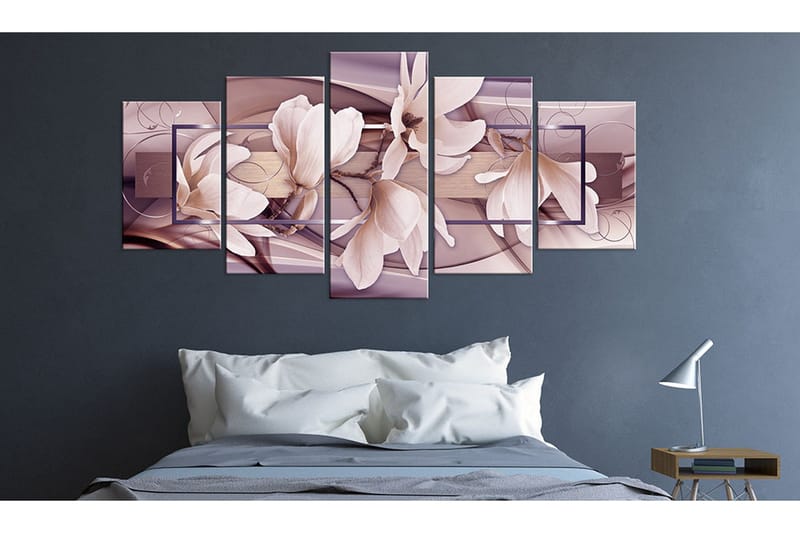 Taulu Moody Flowers 100x50 - Artgeist sp. z o. o. - Sisustustuotteet - Taulu & taide - Canvas-taulu