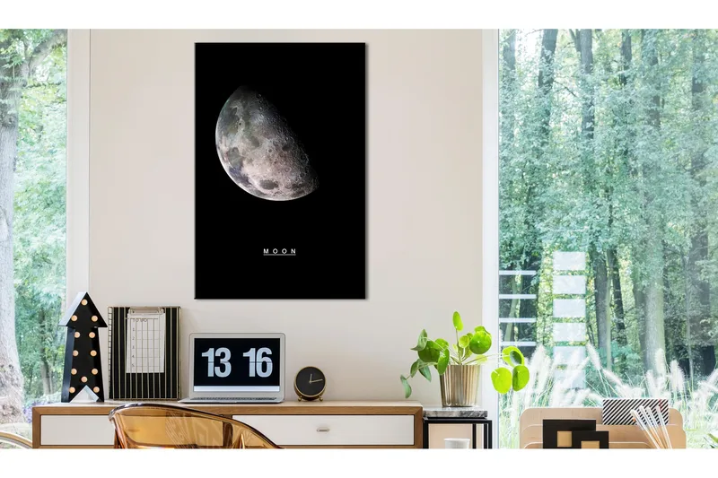 Taulu Moon (1 Part) Vertical 40x60, Artgeist sp. z o. o.